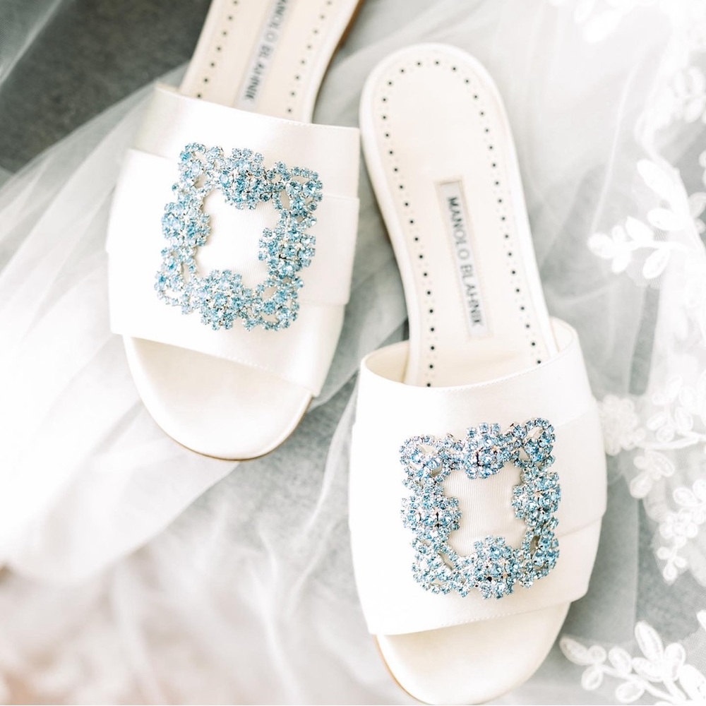 Manolo blahnik slides